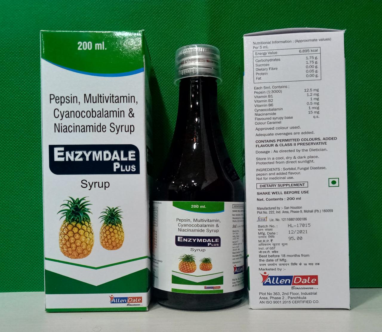 ENZYMDALE PLUS Syrup